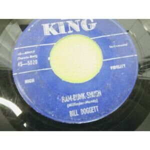 Bill Doggett - Ram Bunk‎ Shush / Blue Largo - King 45rpm Vinyl Record Single 7"